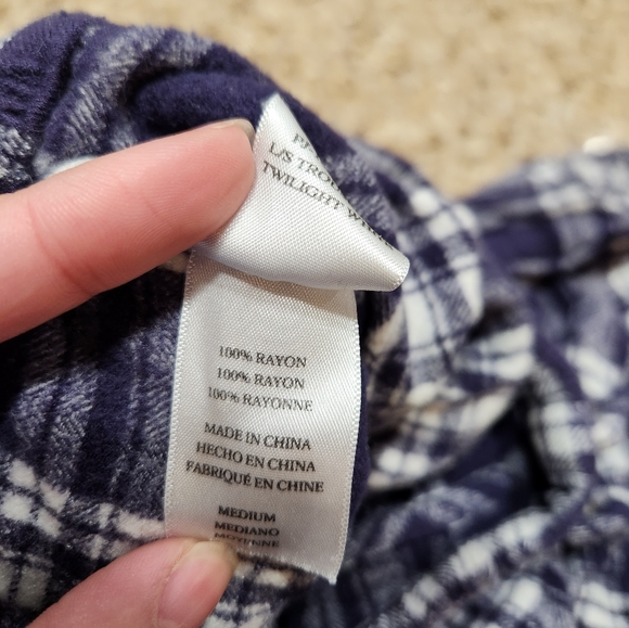 Rails Twilight White Plaid Pajama Set - Picture 8 of 8